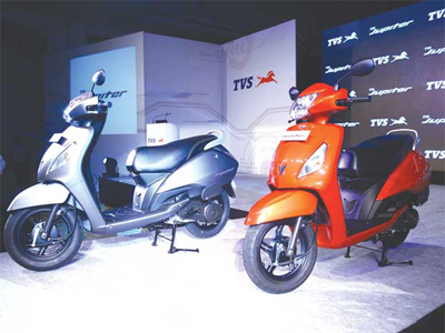 Scooters drive TVS Motor two-wheeler sales up 8% in Feb