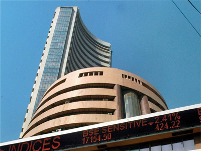 Sensex up 67 pooints on pick up in infra, GST hopes
