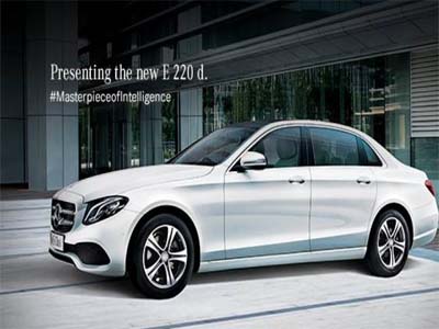 Mercedes Benz launches E-Class 220 d Sedan in India