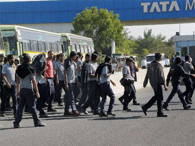 Labour dept prohibits strike at Tata Motors plant in Sanand