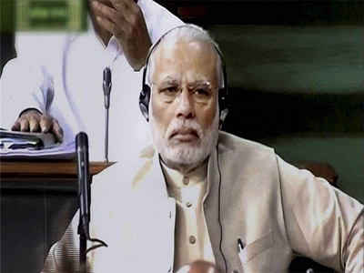 PM Modi quotes Indira, Rajiv to target Gandhis; says Parliament logjam due to opposition's inferiority complex