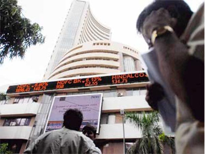 BSE Sensex up over 100 points, Nifty above 8,550; bank stocks surge
