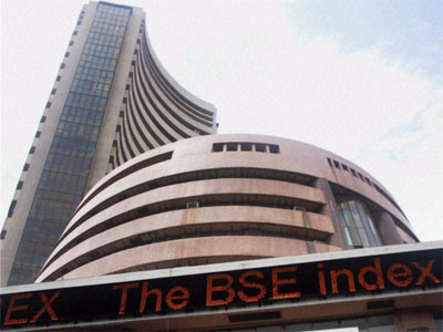 Sensex turns negative after 200-point rally