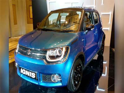 Maruti opens online booking for upcoming model Ignis