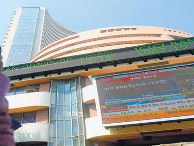Sensex surges 577 points as RBI keeps rate unchanged, lowers inflation forecast