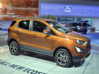 Exclusive: New 2017 Ford EcoSport spied with new touchscreen, launch in late 2017
