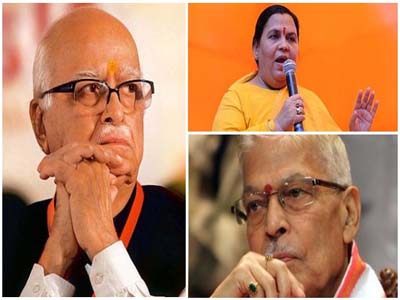 Babri demolition case: CBI court exempts LK Advani, MM Joshi and Uma Bharti from personal appearance