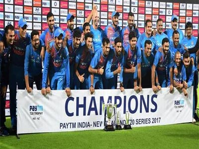 India clinches six-run win in an eight-over shoot out