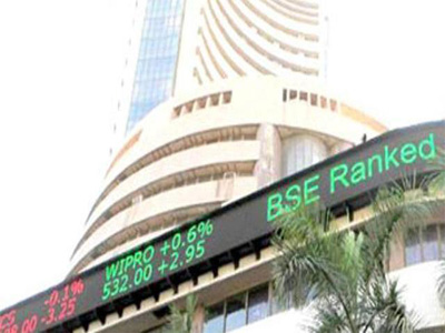 Sensex rebounds to end the week with modest gains, up 195 points