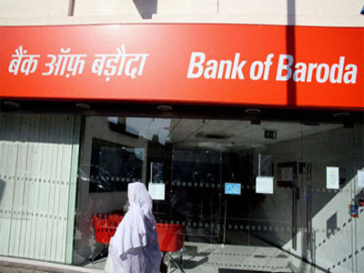 Bank of Baroda slips on change in interest payable rates
