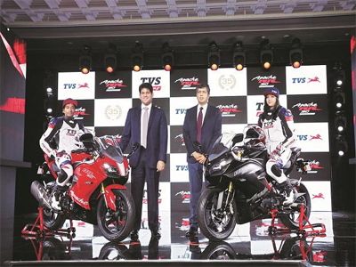 TVS Motor domestic sales down by 25% YoY in October, exports rise 20%