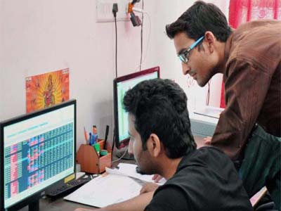 Sensex ends 127 points down ahead of IIP data; Satin Creditcare surges over 11%