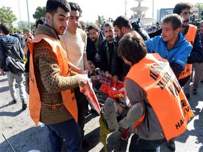 At least 30 killed, 126 wounded in two blasts in the Turkish capital Ankara