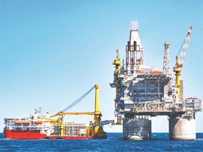 Aban Offshore, Oil India up over 3%; HPCL, BPCL, IOC down over 5%