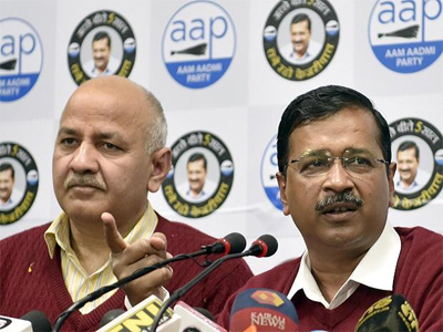 Delhi election results: Kejriwal leading, his deputy Sisodia trailing