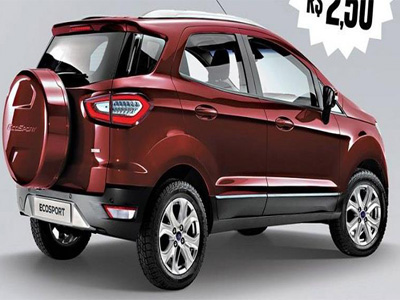 New Ford EcoSport to be unveiled on 14th November