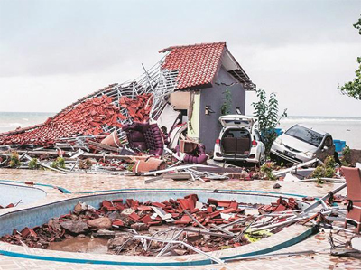 222 dead, hundreds hurt as volcano-triggered tsunami hits Indonesia again