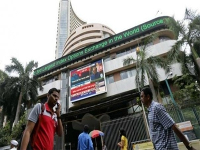 Sensex stumbles 156 points, focus shifts to macro data