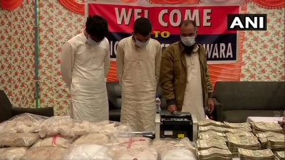 J&K Police busts narco-terror module in Handwara; heroin worth Rs 100 crore seized, 3 LeT terrorists arrested