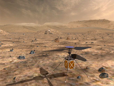 NASA sending autonomous helicopter to Mars with 2020 rover