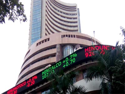 Sensex, Nifty fall in red over weak economic data