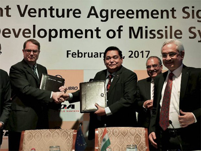 L&T, MBDA Missile Systems partner to develop missiles in India