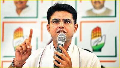 Sachin Pilot to skip Congress Legislative Assembly meeting at Gehlot residence today, claims support of 30 MLAs