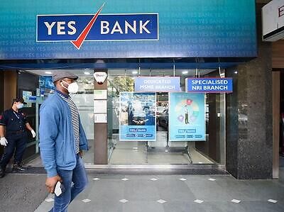 YES Bank declines for second straight day, slips 17% on heavy volumes