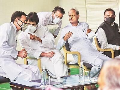 I-T raids on premises linked to two Congress leaders in Rajasthan