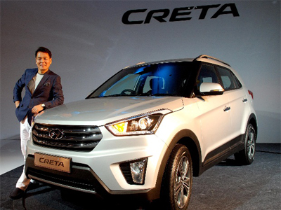 Hyundai' Creta reaches 1 lakh booking numbers