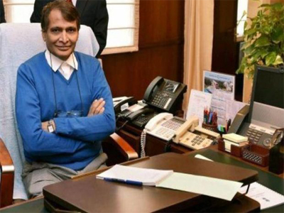 Railway Minister Suresh Prabhu pitches for rail connectivity with neighbouring nations