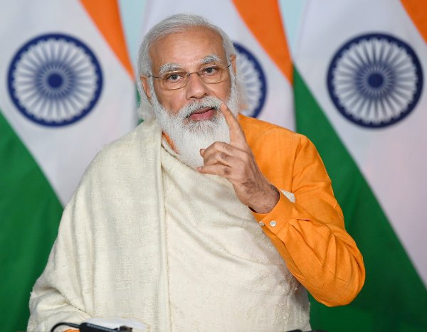 India's Covid vaccination drive based on humanitarian principles: PM Modi