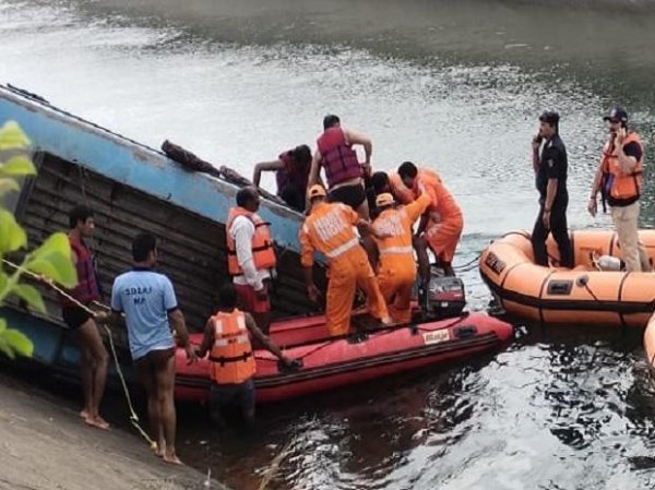 MP: 37 dead as bus falls into canal in Sidhi; rescue operations underway