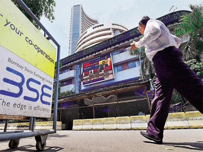 Sensex, Nifty fall as Infosys tumbles after paring sales guidance