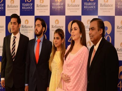 Ambanis top Forbes list of Asia's richest families