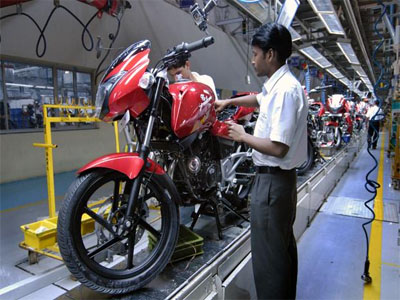 Bajaj Auto's bike market share sees sharp rise in the June quarter