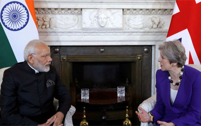 PM Modi meets Theresa May for bilateral talks on immigration, counter-terrorism