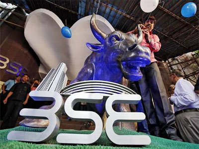 Sensex rises over 100 points after sharp fall in crude prices; OMC stocks rally
