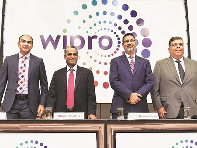 Wipro net up 12.5% at Rs 2,388 crore in Q1, revenue growth tepid at 5.3%