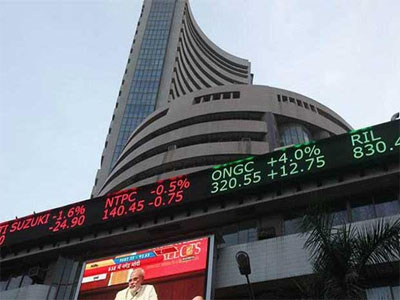 SENSEX SURGES 284 PTS, NIFTY HITS NEW HIGH