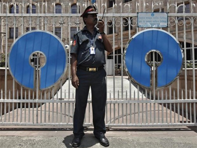 SBI associates' staff go on strike against merger