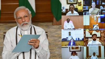 Neither is anyone inside our territory nor is any of our posts captured: PM Modi at all-party meet
