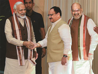 BJP to elect party president; J P Nadda to take over from Amit Shah