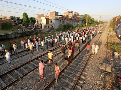 Amritsar train accident: Nitish questions public events near railway tracks