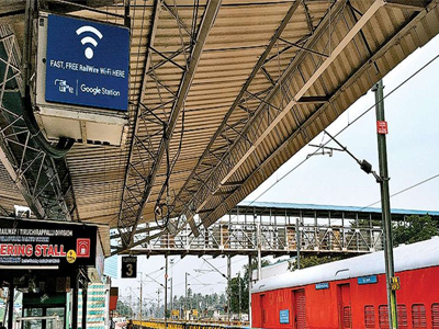 Free WiFi at 6,485 railway stations in 100 days