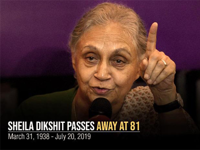 Ex-Delhi CM and Congress leader Sheila Dikshit passes away at 81