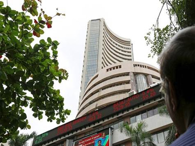 Sensex gains over 100 points on positive global cues; TCS, Infosys, HCL Tech top gainers