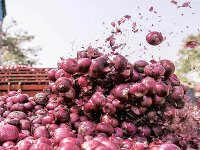 Good news! Onion wholesale prices drop at Lasalgaon APMC
