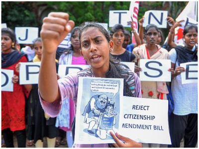 Anti-CAA protests: Madras varsity students agitate for third day in a row