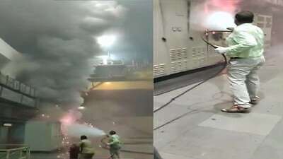 Fire breaks out at Left Bank Power House in Telangana; nine feared trapped